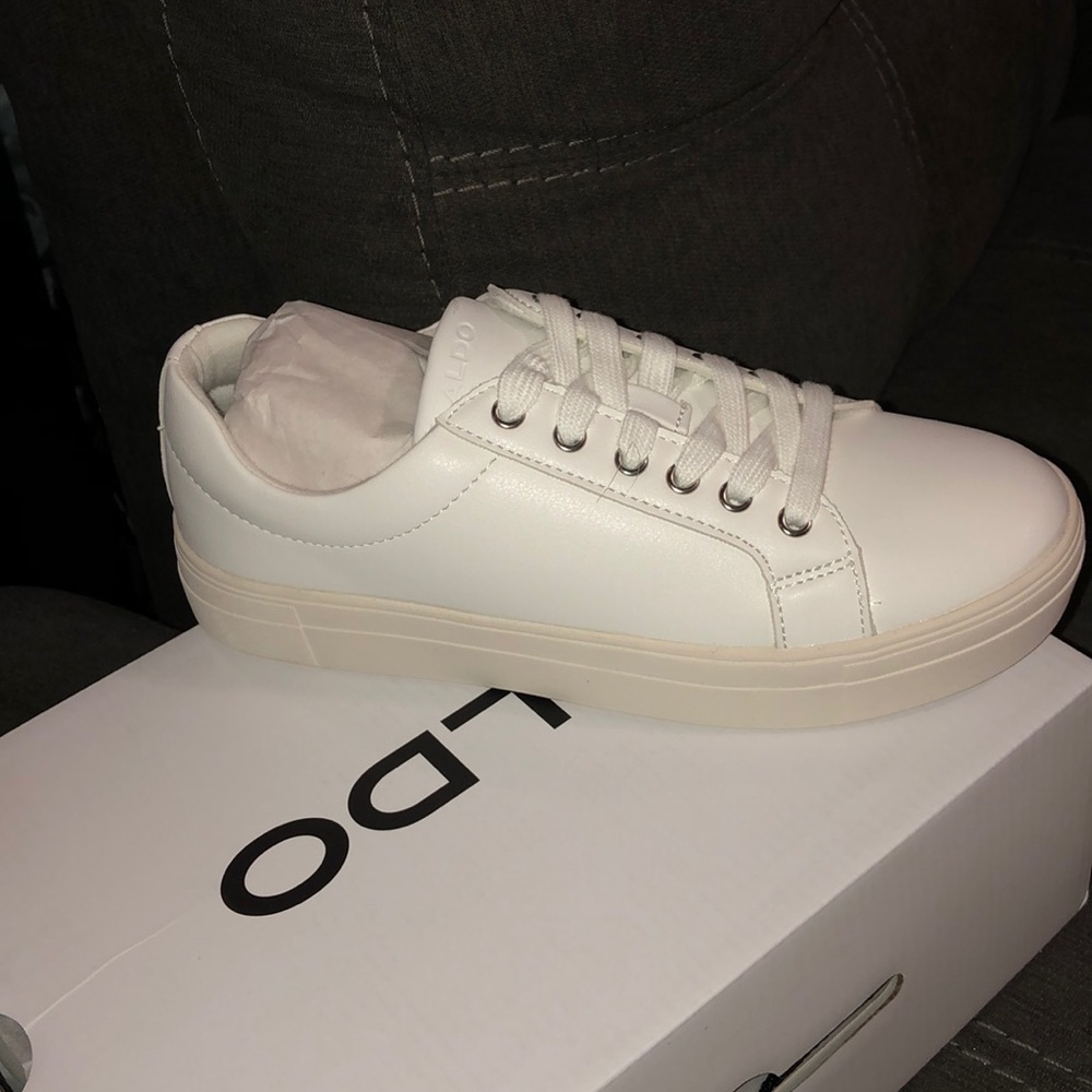 White sneakers !!!!